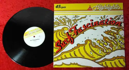 Maxi Single Surf Fascination - Musik von Christian Bruhn (Teldec) D