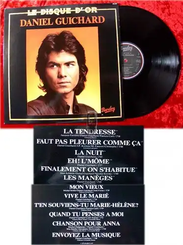 LP Daniel Guichard: le Disque D'Or....