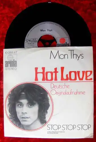 Single Mon Thys: Hot Love (Deutsche Originalaufnahme) T. Rex (Ariola 10 089) D71