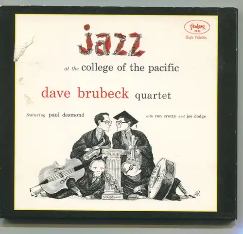 CD Dave Brubeck Quartet: Jazz At The College Of The Pacific (Fantasy) 2001