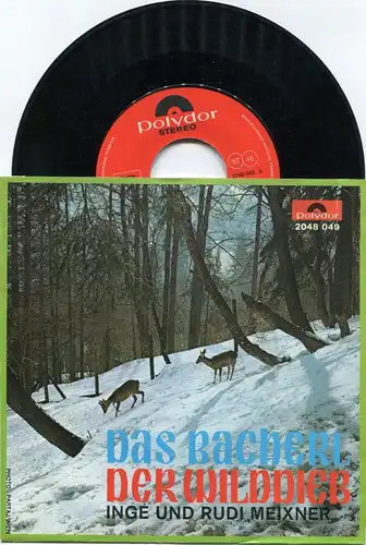 Single Inge & Rudi Meixner: Das Bacherl (Polydor 2048 049) A