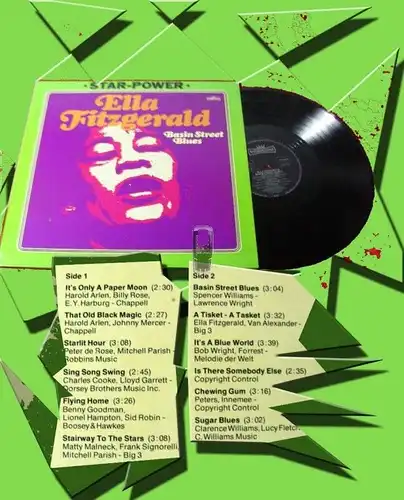 LP Ella Fitzgerald: Star Power - Basin Street Blues