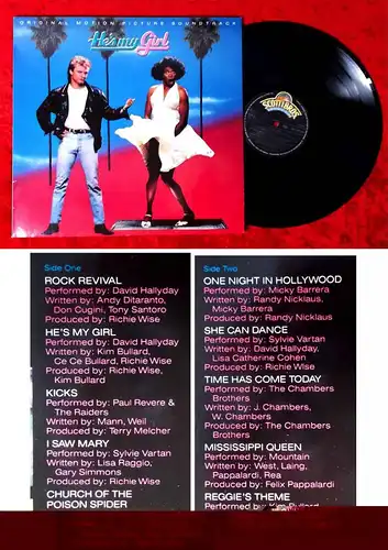 LP He´s my Girl (Soundtrack) (Scotti Bros. INT 147.325) D 1987
