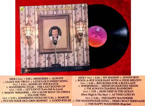 LP Max Bygraves: Memories (Pye NSPL 12119) UK 1974