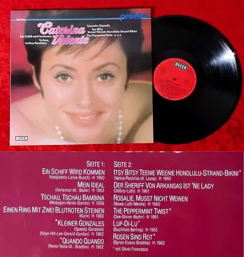 LP Caterina Valente: Profile (Decca 624040 AL) D 1980