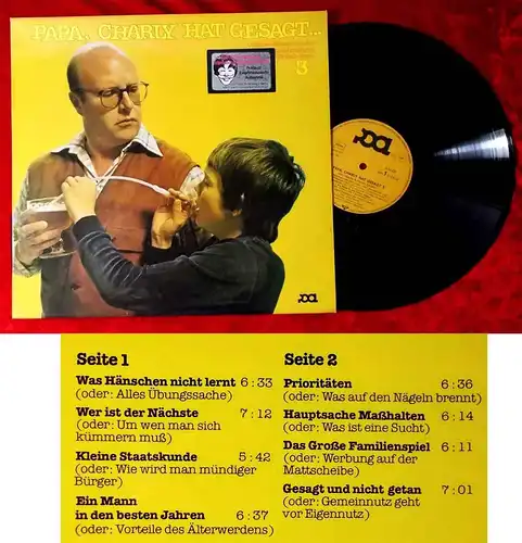 LP Papa Charly hat gesagt....(3) (Pool 624227 AV) D 1980 Gert Haucke