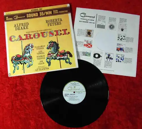 LP Carousel - Alfred Drake / Roberta Peters (Command RS 33-843) US 1962