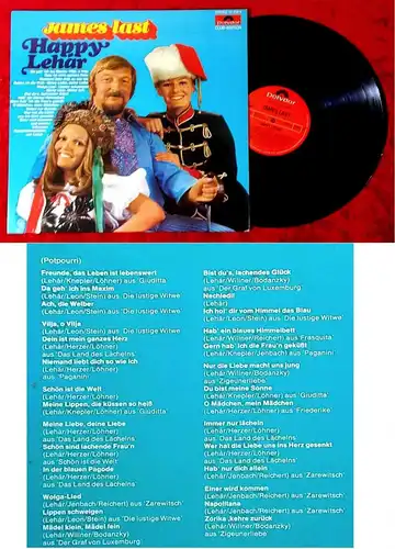 LP James Last: Happy Lehar (Polydor 34 208 9) Club Edition D 1969