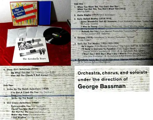 3LP Box The Gershwin Years (Decca DXZ-160) US w/Booklet