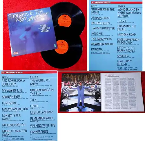 2LP Bert Kaempfert: Strangers in the Night (Polydor 63 564 9) Club Edition 1989
