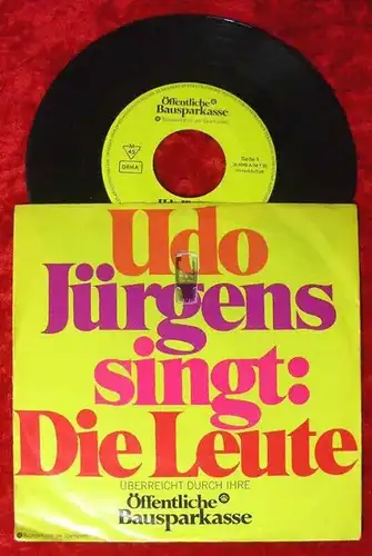 Single Udo Jürgens singt: Die Leute