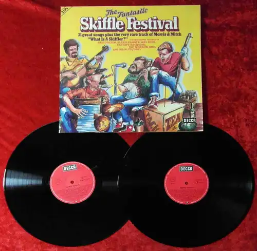 2LP Fantastic Skiffle Festival (Decca 628422 DP) D 1977