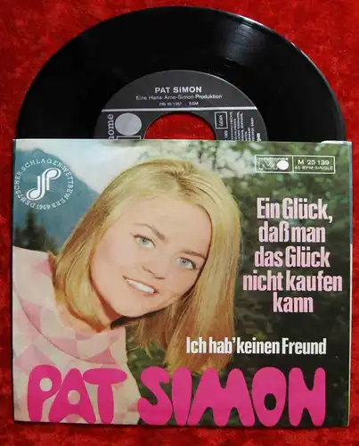Single Pat Simon: Ein Glück, daß man das Glück nicht kaufen kann (Metronome) D69