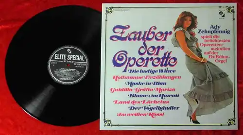 LP Ady Zehnpfennig: Zauber der Operette (Elite Special 55.011) D