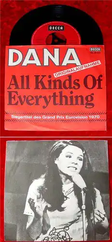 Single Dana: All kinds of everything (Grand Prix 1970)