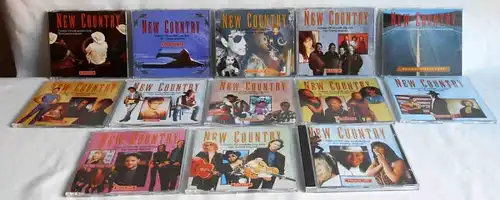 13 CD´s New Country 1995