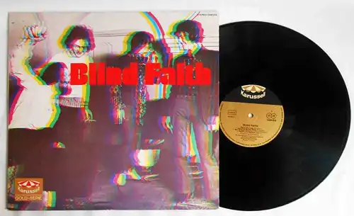 LP Blind Faith: Same (Karussell 2499 019) D 1977