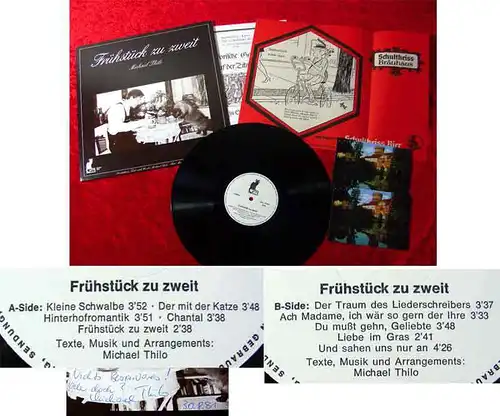 LP Michael Thilo: Frühstück zu zweit Vol. 3 Signiert