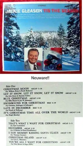 LP Jackie Gleason Tis the Season