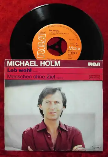 Single Michael Holm: Leb wohl (RCA PB 5776) D 1980