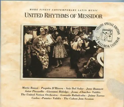 CD United Rhythms Of Messidor - Finest Latin Music - 1994