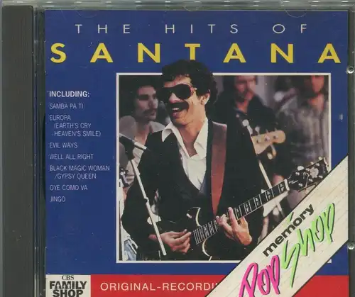 CD Santana: The Hits Of Santana (CBS) 1990