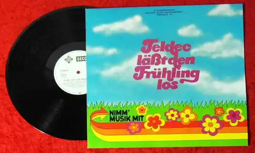 LP Teldec läßt den Frühling los 1973 Weissmuster Promo Les Humphries Singers