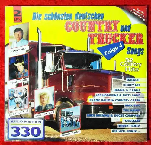 2LP Die schönsten deutschen Country und Trucker Songs 4 (OVP) A 1992