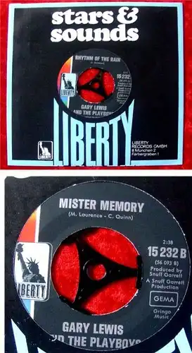 Single Gary Lewis & The Playboys Rhythm of the Rain