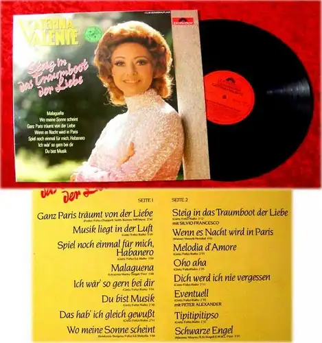 LP Caterina Valente Steig in das Traumboot der Liebe se