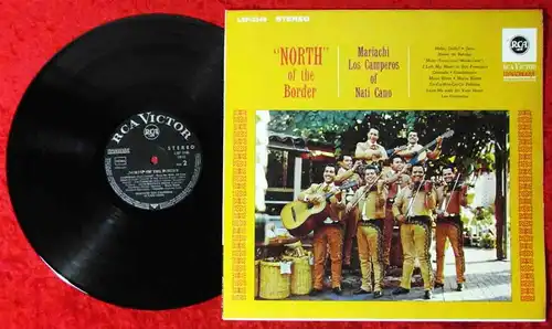 LP Mariachi Los Camperos of Nati Cano: North of the Border (RCA LSP-3340) D