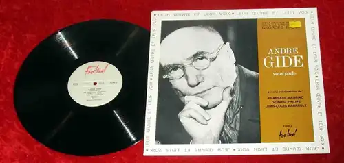 LP Francois Mauriac Gerard Philipe Jean Louis Barrault: André Gide (Festival) F