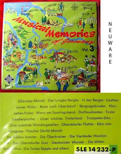 LP Musical Memories of Germany Vol. 3