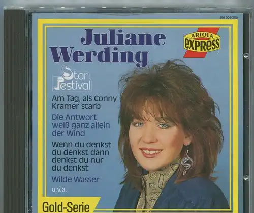CD Juliane Werding: Star Festival (Ariola) 1987