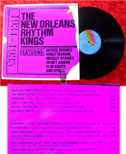 LP New Orleans Rhythm Kings feat. George Brunies u.a.