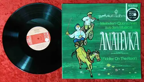 LP Anatevka - Wolfgang Bach / Franka Lubée (Metronome HLP 10.190) D 1968