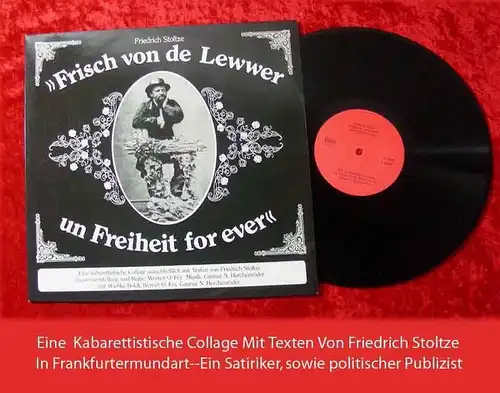 LP Frisch von de Lewwer un Freiheit for ever Kabarett C