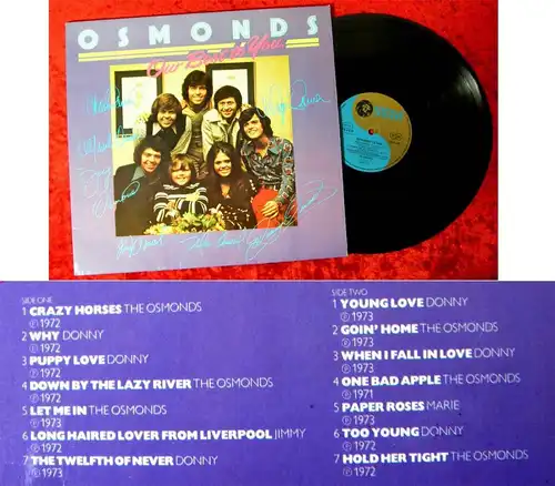 LP Osmonds: Our Best to You (MGM 2315 300) D 1973