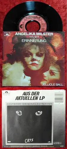 Single Angelika Milster: Erinnerung (Cats)  (Polydor 817 374-7) D 1983