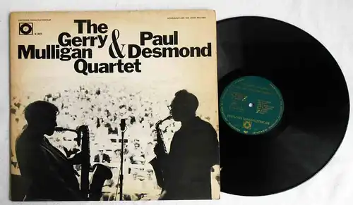 LP Gerry Mulligan & Paul Desmond Quartet (Verve E-011) Dt. Schallplattenclub