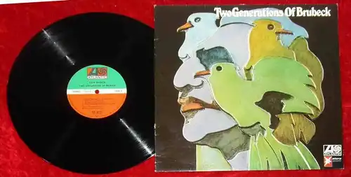 LP Dave Brubeck: Two generations of Brubeck (Atlantic ATL 40 537) D 1973