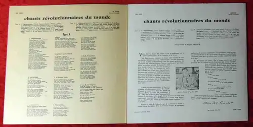 LP Groupe 17: Chants Revolutionnaires Du Monde (Le Chant Du Monde 74335) F