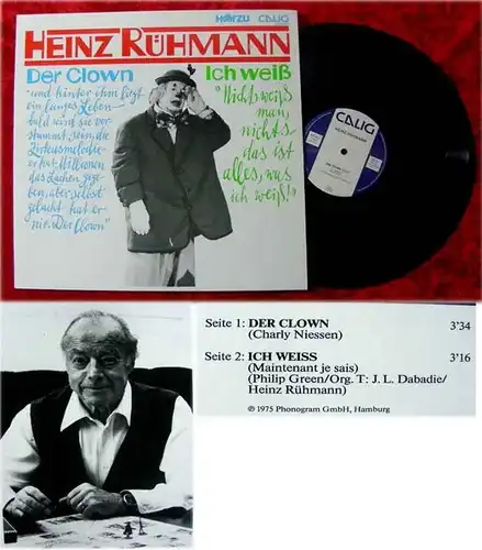 Maxi Heinz Rühmann Der Clown Ich weiss 1975