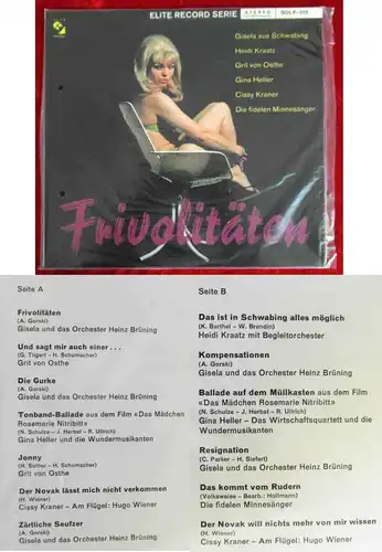 LP Frivolitäten (Elite Special SOLP-315) CH OVP!!! Still Sealed!