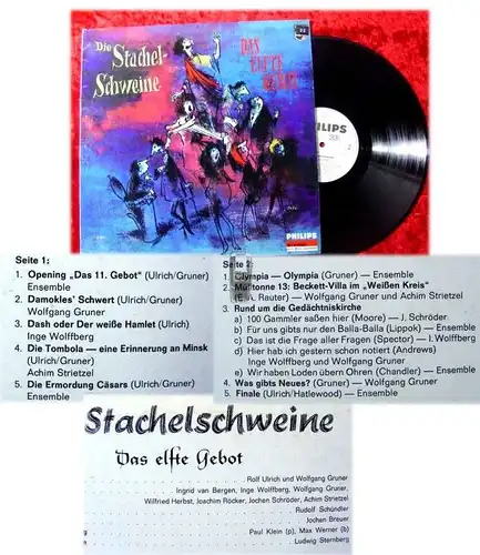 LP Berliner Stachelschweine: Das 11. Gebot (1966)