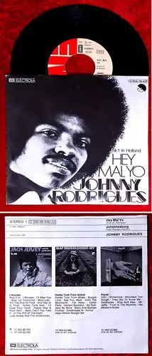 Single Johnny Rodrigues: Hey Mal Yo (EMI 1C 006-96 439) D 1974