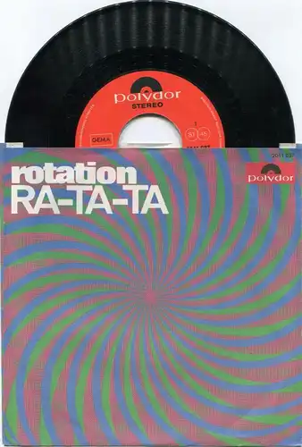 Single Rotation: Ra-Ta-Ta- (Polydor 2041 037) D 1971