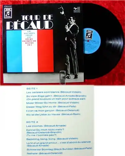 LP Gilbert Bécaud: Tour de Bécaud