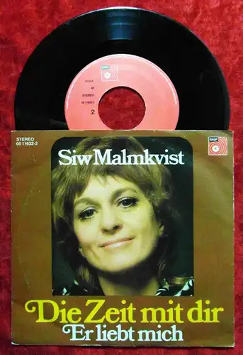 Single Siw Malmkvist: Die Zeit mit dir (BASF 05 11632-2) D