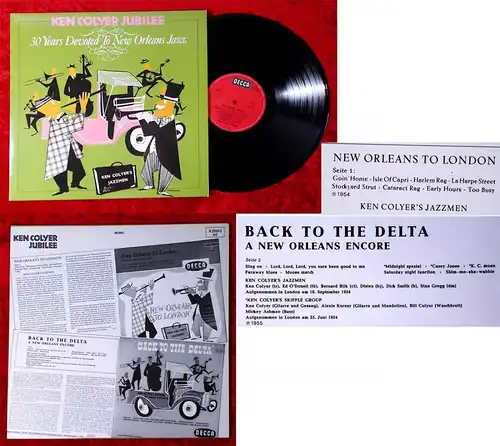 LP Ken Colyer´s Jazzmen: 30 Years Devoted to New Orleans Jazz (Decca 625013 AO)